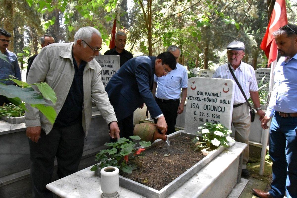 Başkan Özcan Ülkücü Şehitleri Unutmadı
