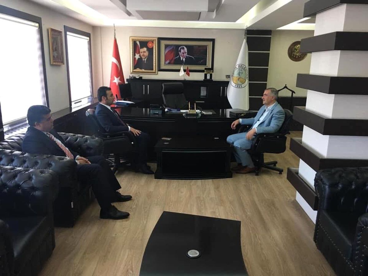 Başkan Yıldırım, Başkan Turanlı ile Bir Araya Geldi