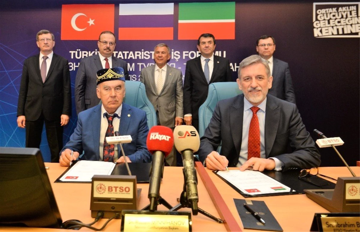 Btso\'dan Türkiye-Tataristan İş Forumu