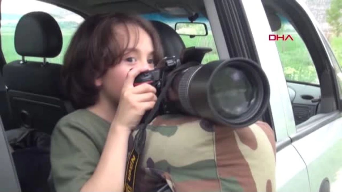 Burdur 9 Yaşındaki Arda Babasına Özenip Kuş Fotoğrafçısı Oldu