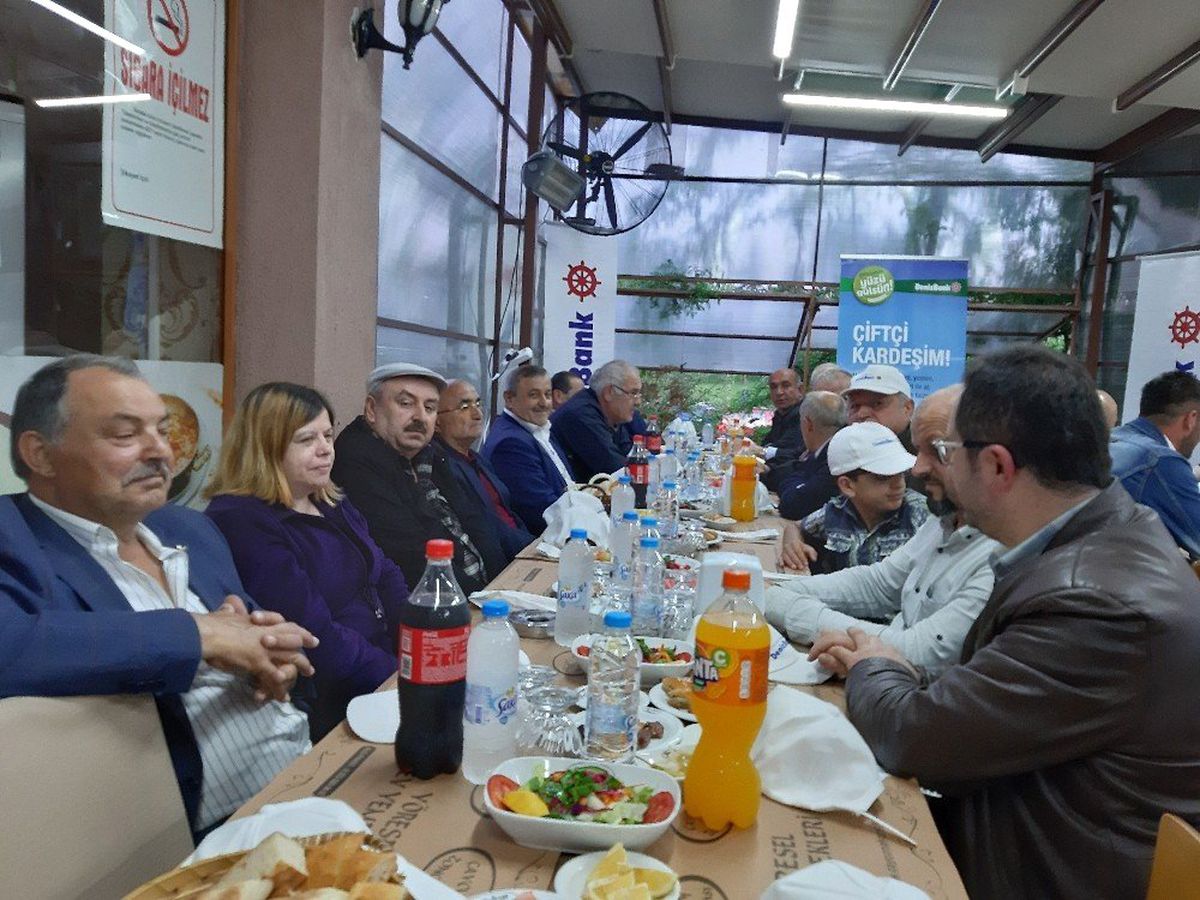 Çaycumalı Üreticiler İftarda Bir Araya Geldi