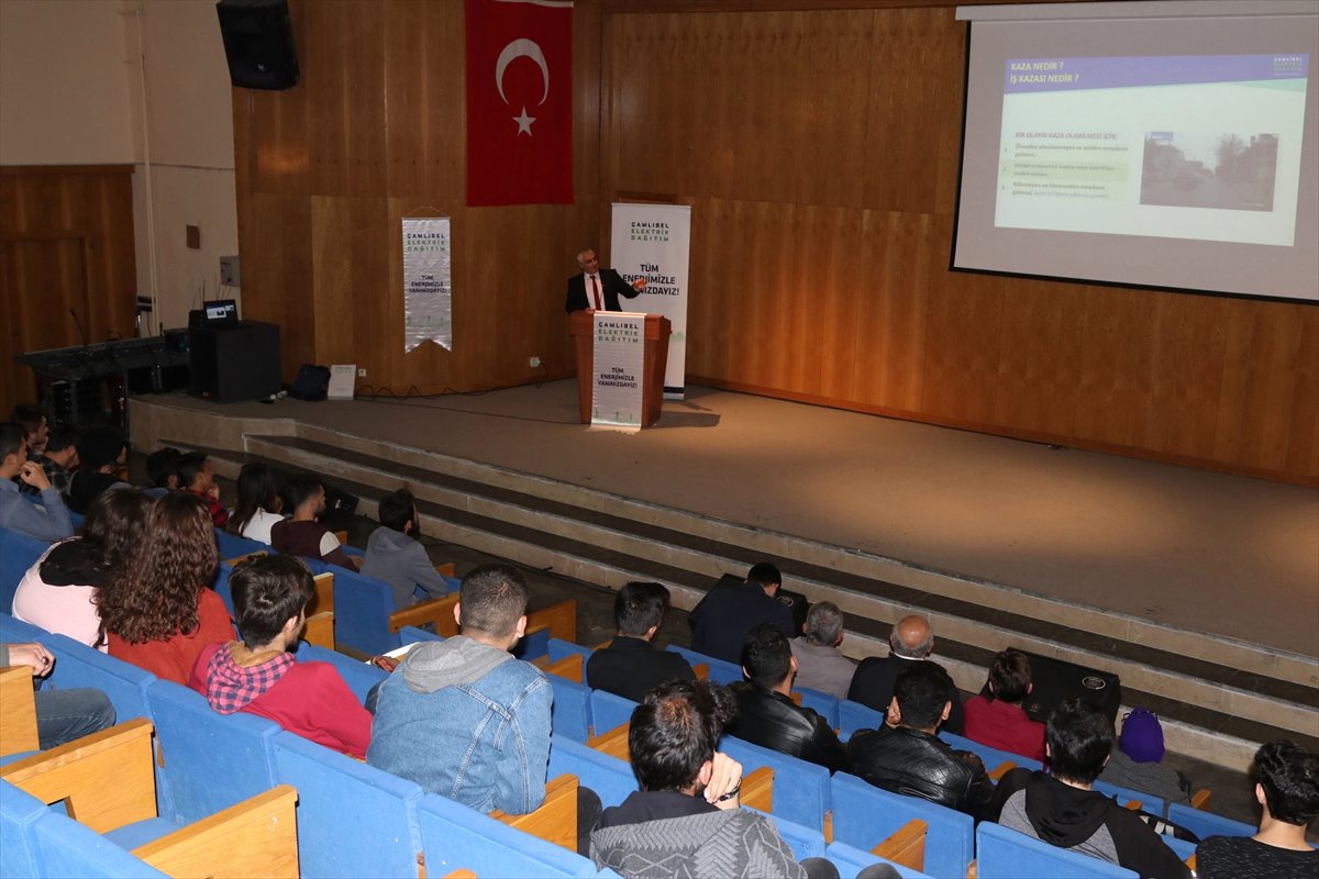 Çedaş\'tan Öğrencilere İş Sağlığı ve Güvenliği Konferansı