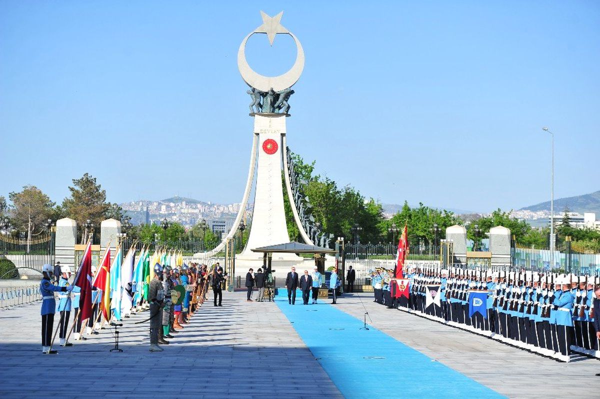Cumhurbaşkanı Erdoğan, Irak Başbakanı Abdulmehdi\'yi Resmi Tören ile Karşıladı