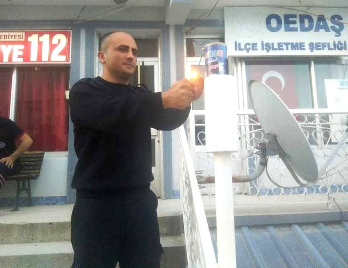 Hisarcık\'ta Ramazan Topu Yerine Ses Bombası