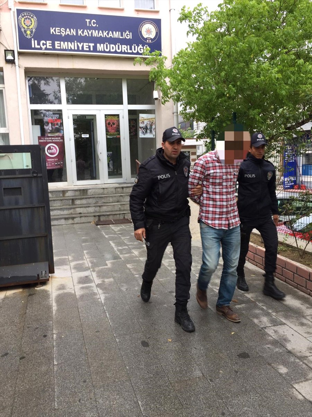Keşan\'da Hırsızlık Zanlısı Tutuklandı