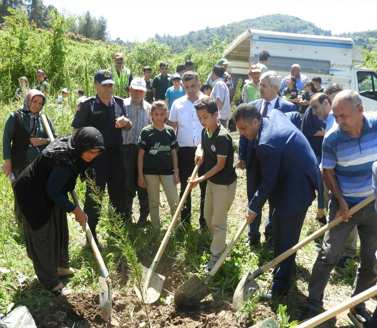 Mersin\'de Şehit Durmuş Tek Hatıra Ormanı Oluşturuldu