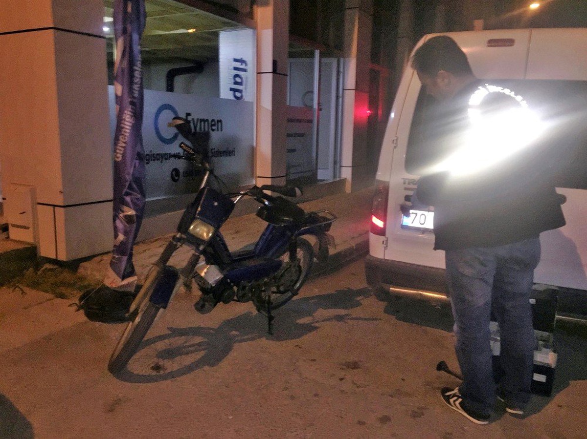 Motosikletini Çalan Hırsızlık Şüphelisi Çocuğu Kıskıvrak Yakaladı