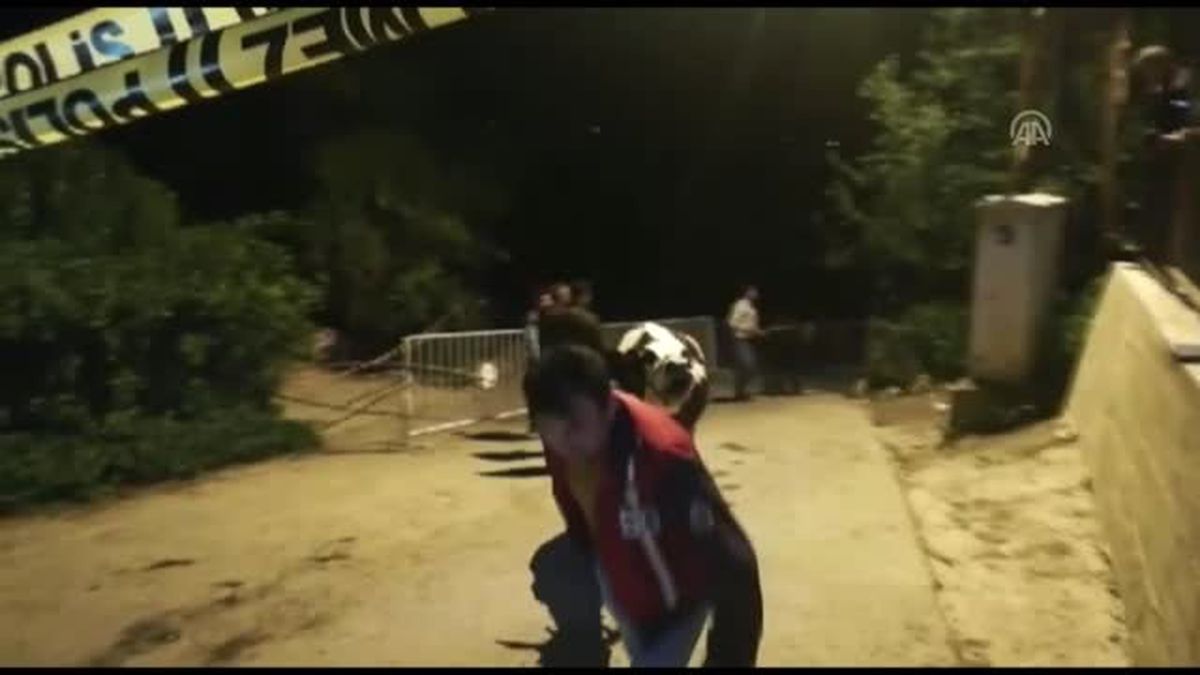 Ordu\'da Heyelanlı Bölgedeki Evlerden Bazıları Yıkıldı