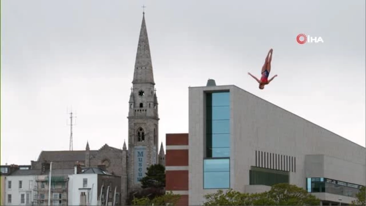 Red Bull Cliff Diving\'in Dublin Etabında Seyirci Rekoru Kırıldı