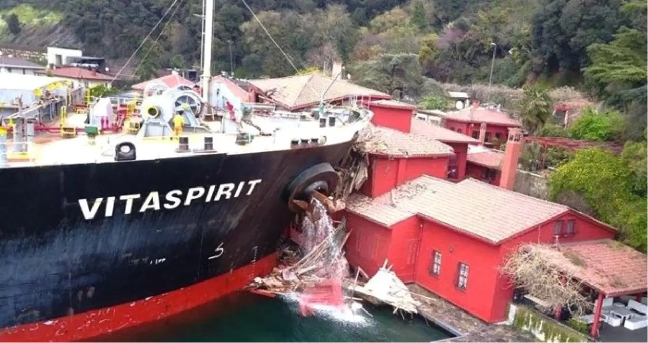 Tarihi Yalıya Çarpan Geminin Sahibinin Ödeyeceği Miktar Belli Oldu