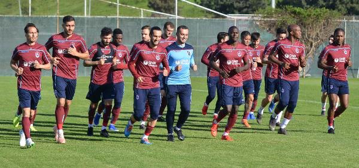 Trabzonspor, Beşiktaş Maçı Hazırlıklarını Sürdürdü