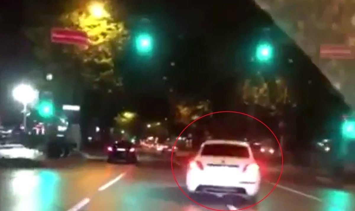 Trafik Magandası Bağdat Caddesi\'nde Terör Estirdi