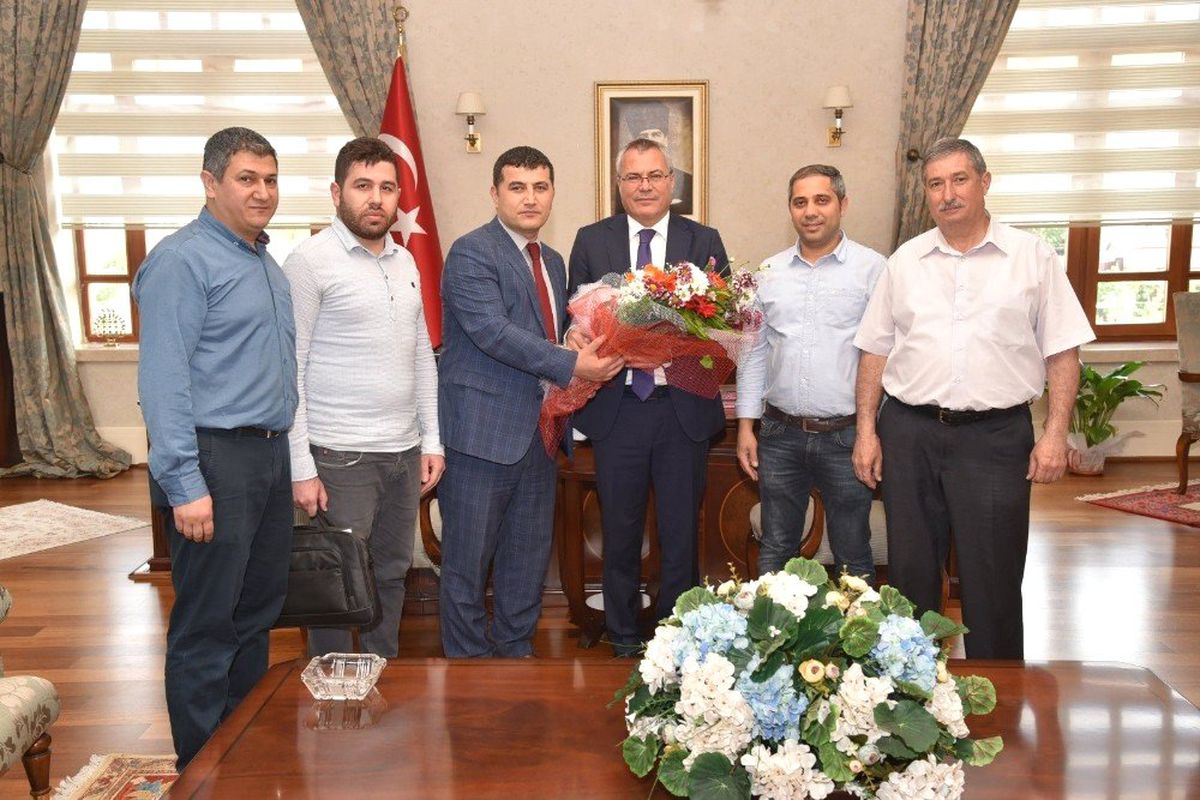 Vali Deniz Misafirlerini Ağırladı