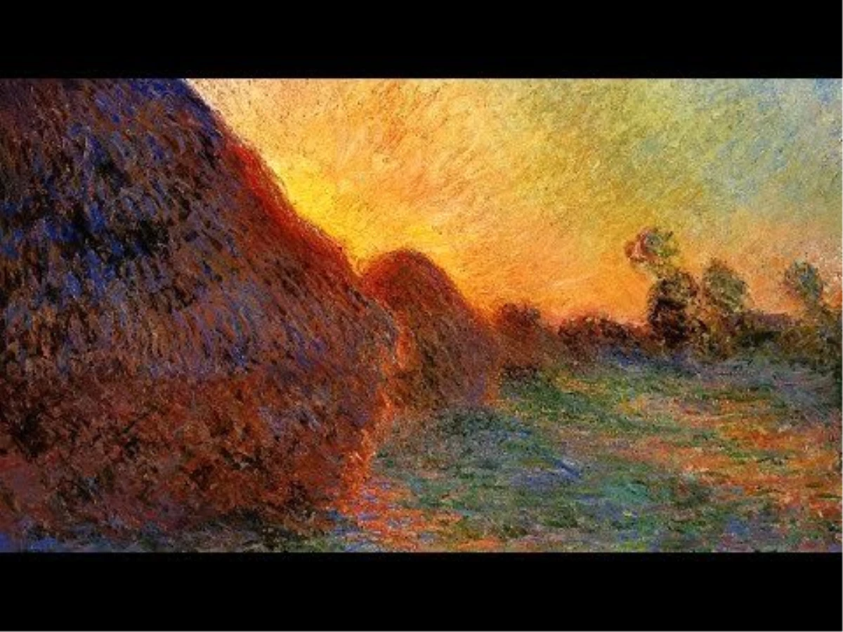 Video | Monet\'in \'Samanlıklar\' Tablosu Rekor Kırarak 110,7 Milyon Dolara Satıldı