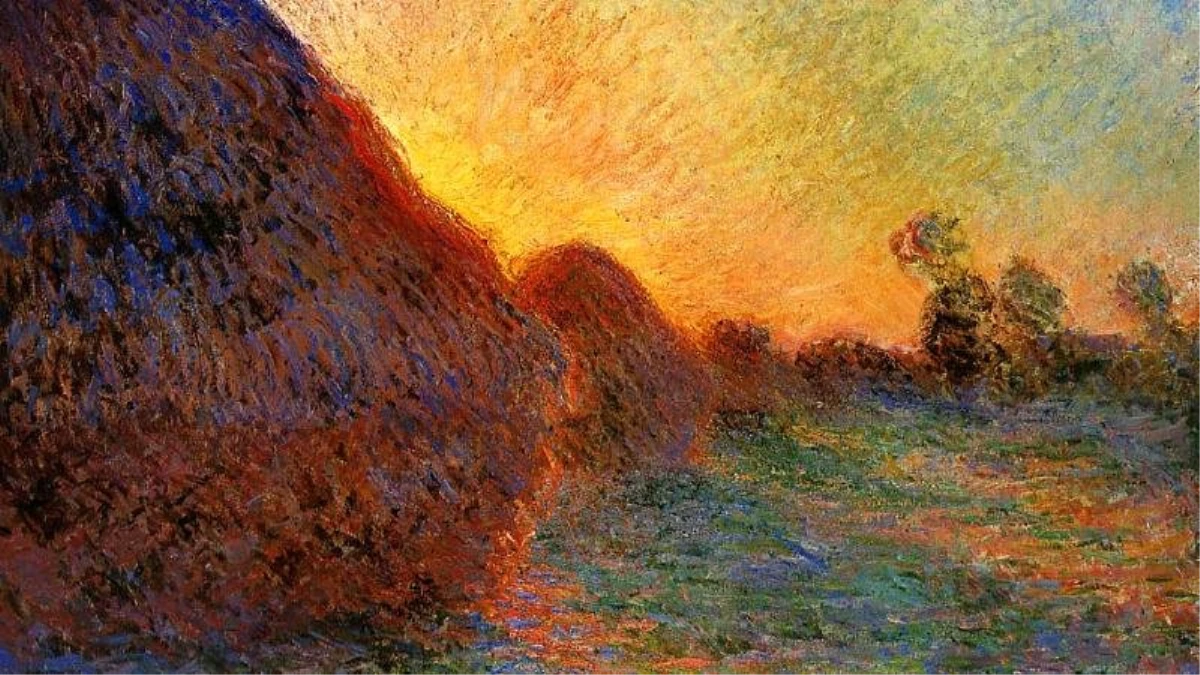 Video | Monet\'in \'Samanlıklar\' Tablosu Rekor Kırarak 110,7 Milyon Dolara Satıldı