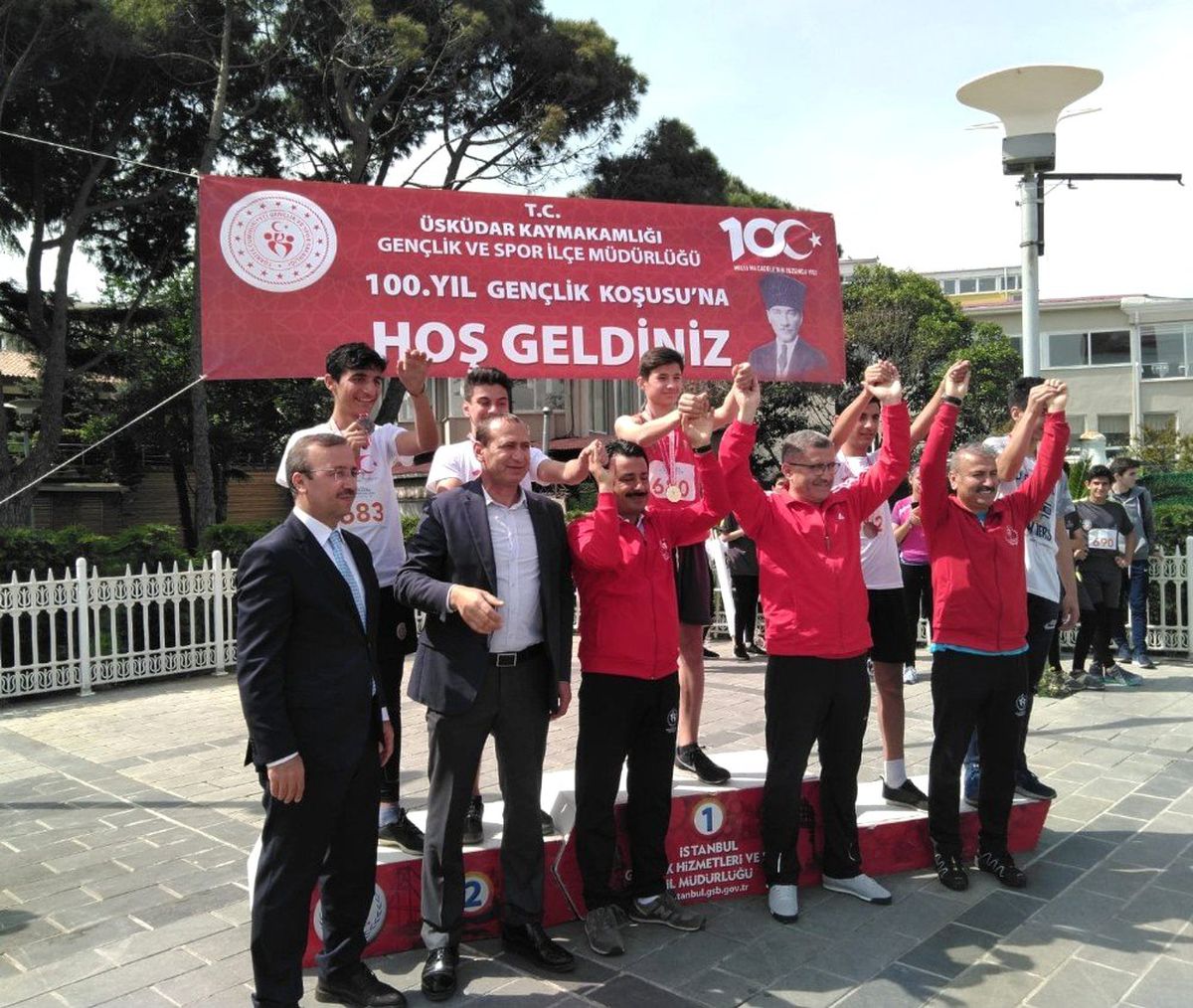 100. Yıl Gençlik Koşusu Yarışlarının Şampiyonu Ümraniye