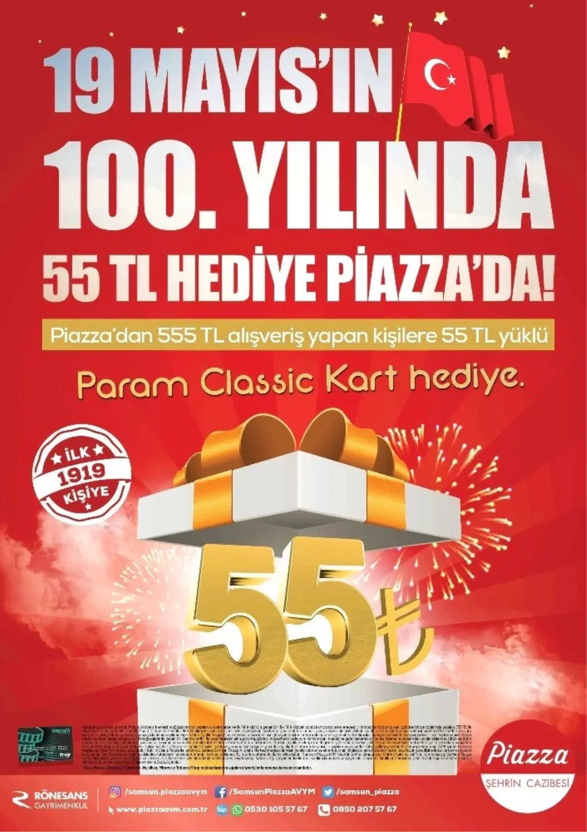 19 Mayıs\'ın 100. Yılına Özel Kampanya