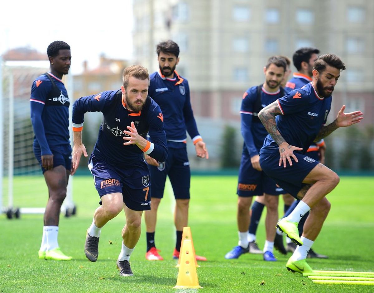 Başakşehir, Galatasaray Maçı Hazırlıklarını Devam Ettirdi