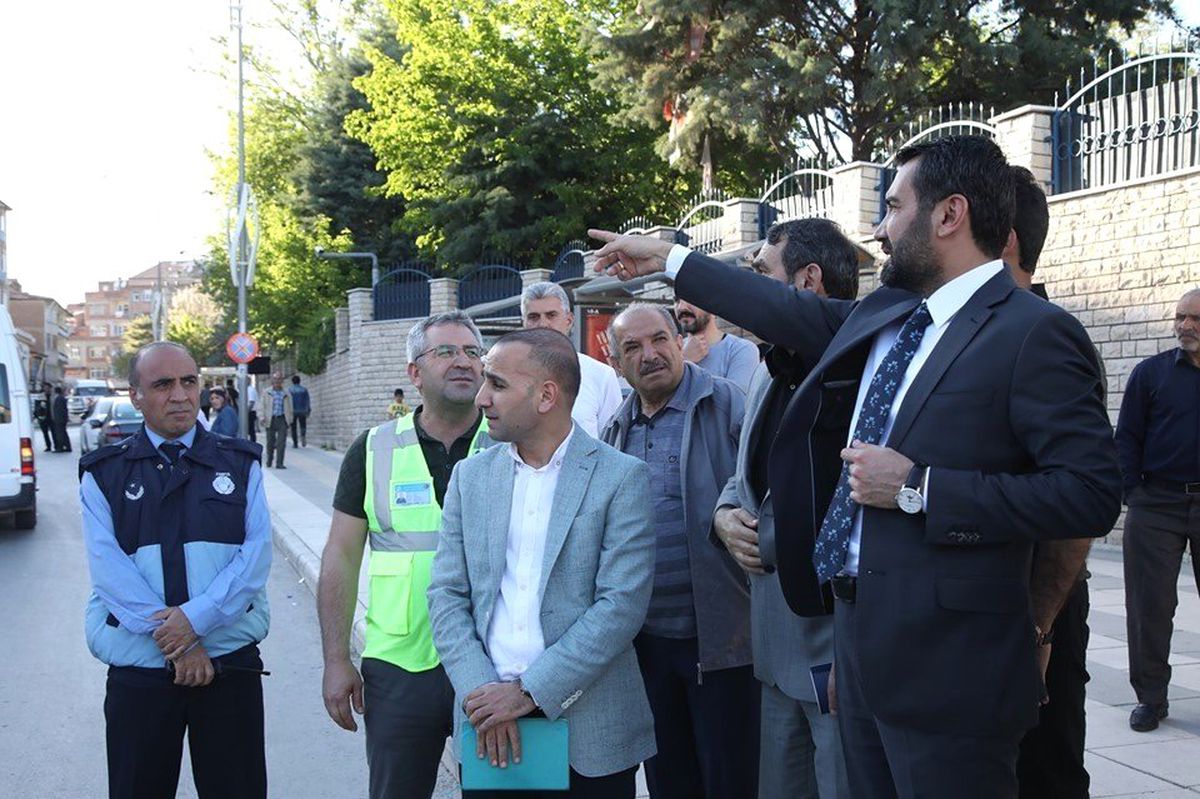 Başkan Şerifoğulları, Ulaşım İçin Sahaya İndi İnceleme Yaptı