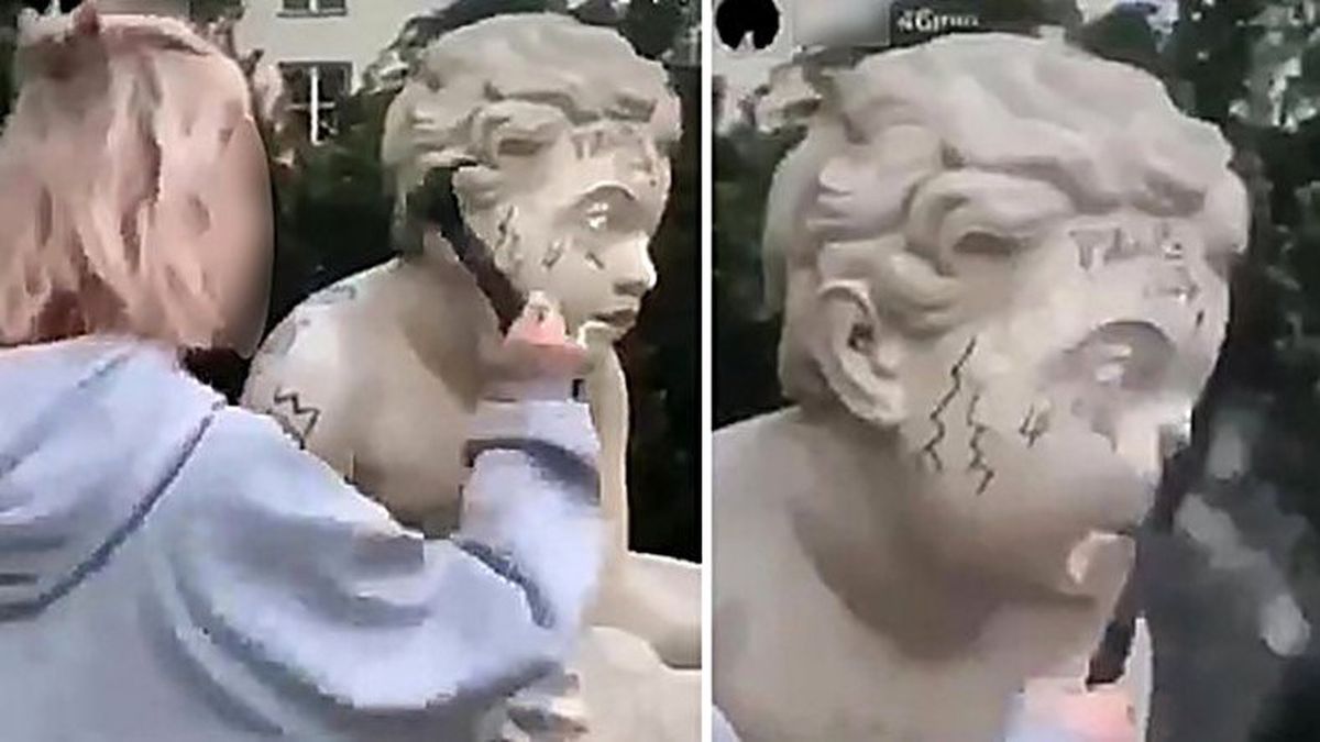 Bir Instagram Fenomeni, Daha Çok Beğeni Almak İçin 200 Yıllık Heykeli Çekiçle Kırdı