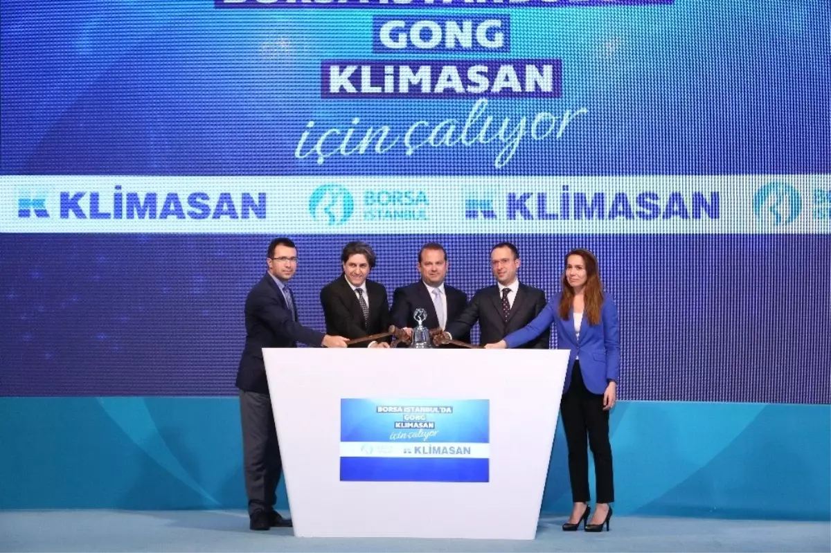 Borsa İstanbul\'da Gong \'Klimasan\' İçin Çaldı