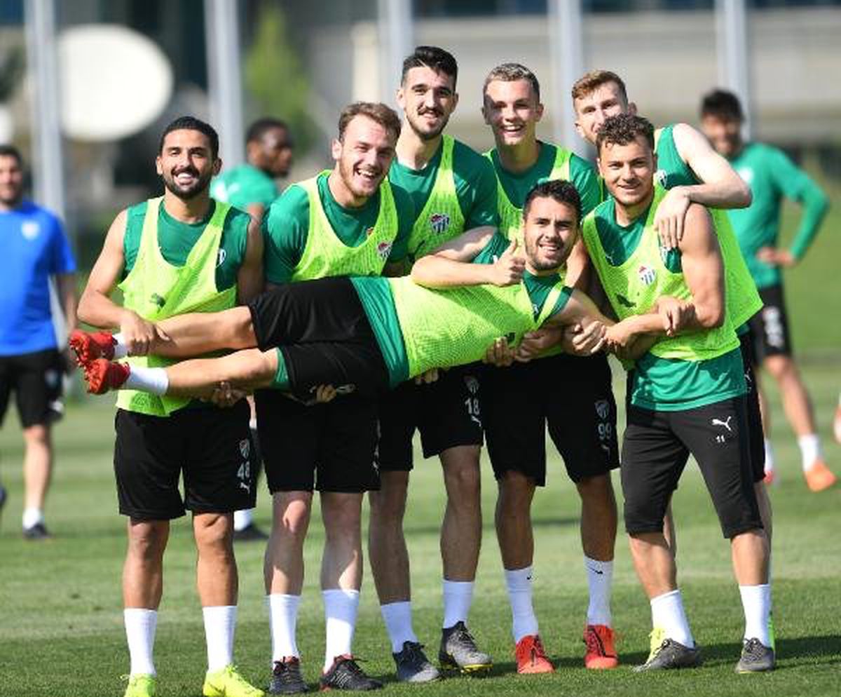 Bursaspor\'da Neşeli İdman