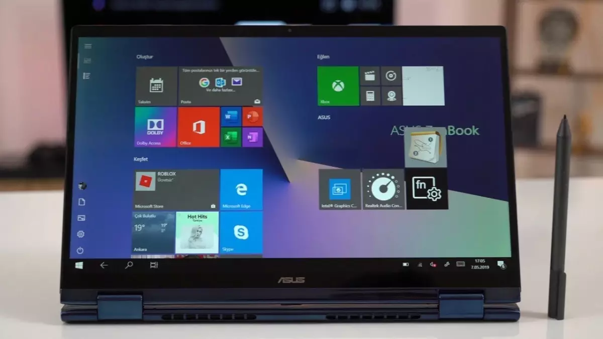 Dünyanın En Küçük Döndürülebilir Dizüstü Bilgisayarı! - Asus Flipbook 13