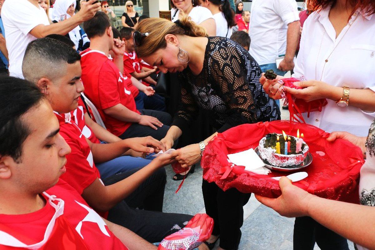 Engelli Gençlere Temsili Asker Uğurlama Töreni