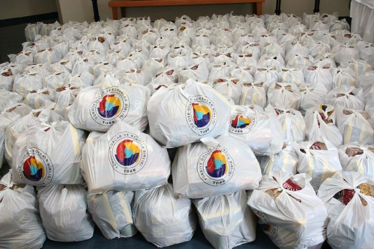 İhtiyaç Sahibi 715 Aileye Gıda Yardımı Yapıldı