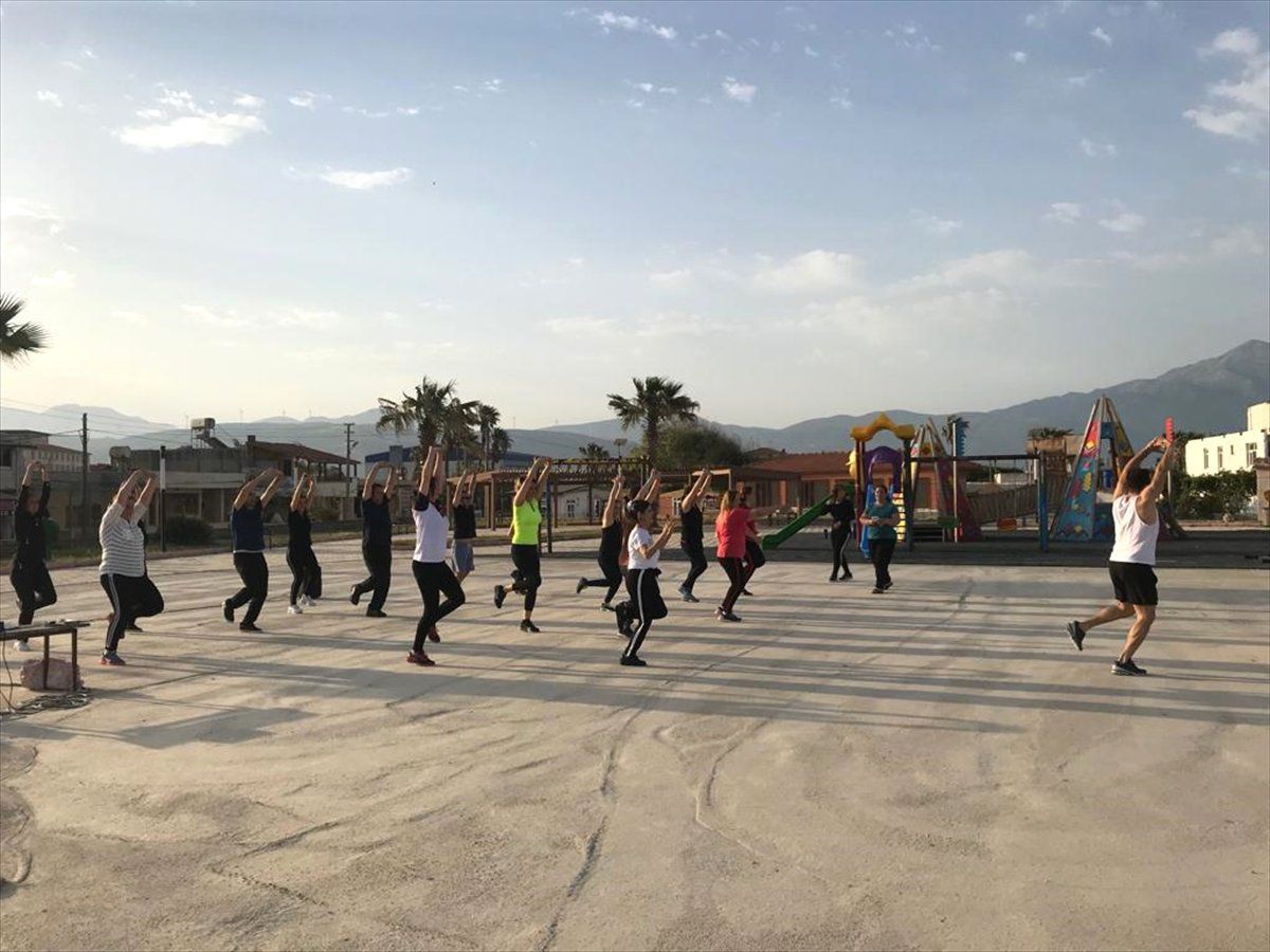 Samandağ\'da Sabah Sporu Etkinliği