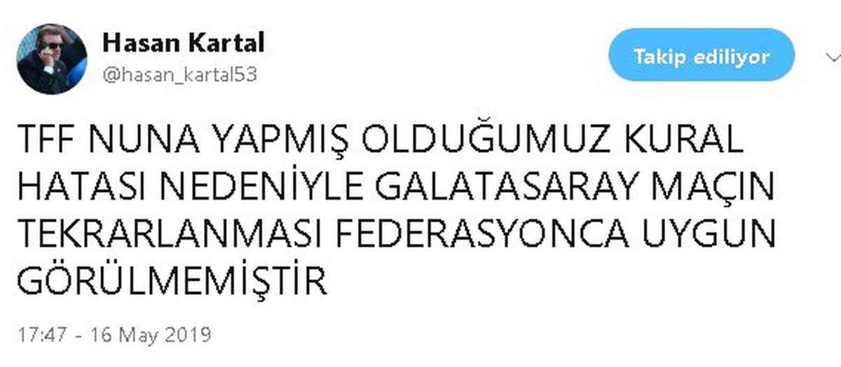 Tff\'den Çaykur Rizespor\'a Ret
