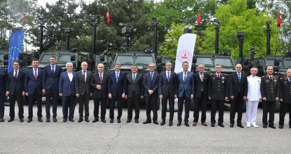 Zırhlı Mobil Güvenlik Aracı Ateş, Milli Savunma Bakanlığı\'na Teslim Edildi