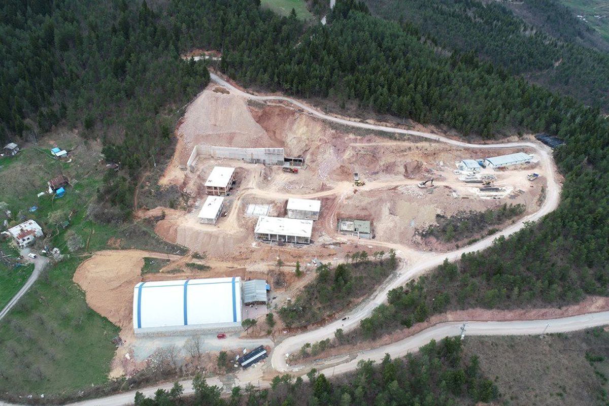 Artvin İçme Suyu Arıtma Tesisi\'nin İnşaatı Sürüyor