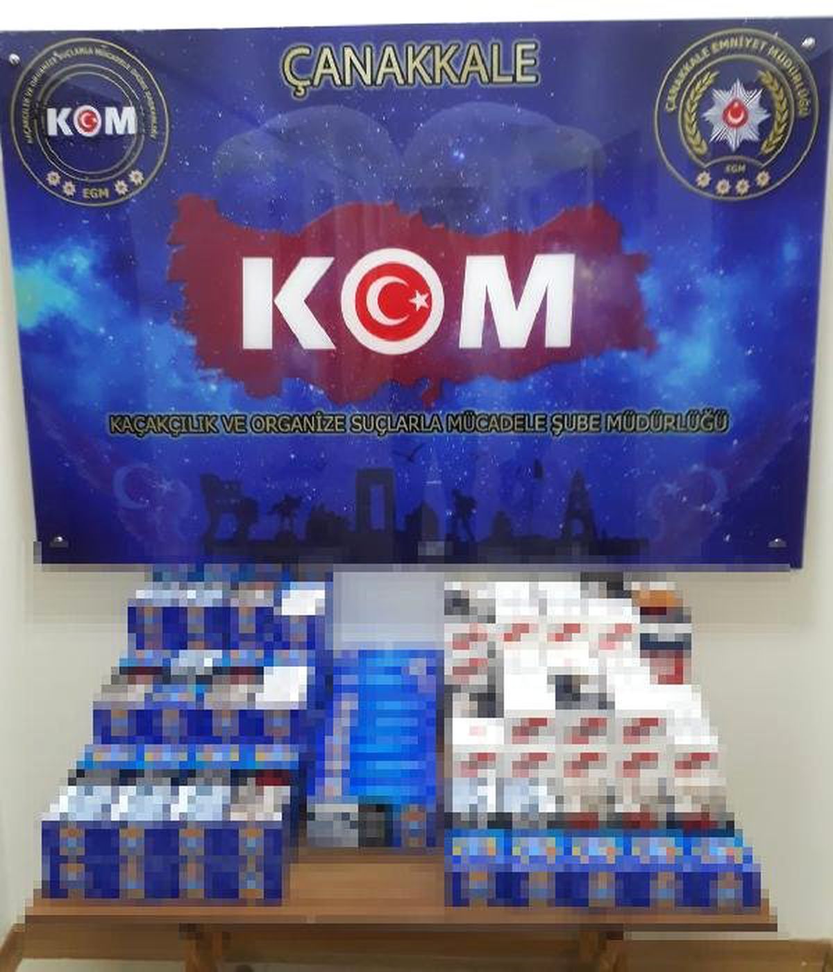 Çanakkale\'de Kaçak Tütün Operasyonu