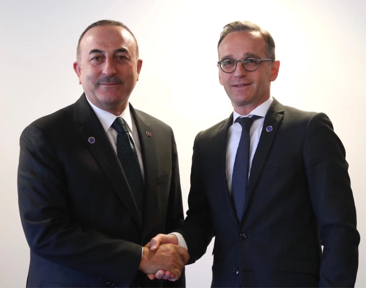 Çavuşoğlu, Almanya Dışişleri Bakanı Maas ile Görüştü