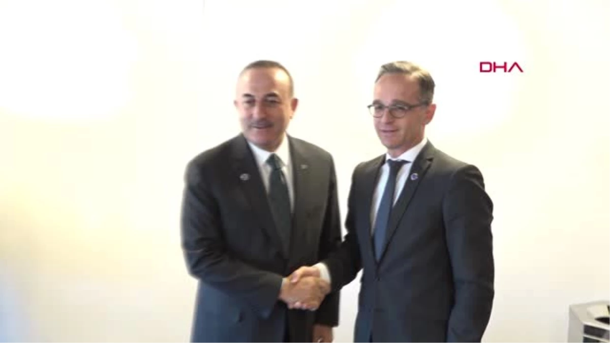 Dha Dış - Çavuşoğlu, Finlandiya\'da Almanya Dışişleri Bakanı Heiko Maas ile Görüştü
