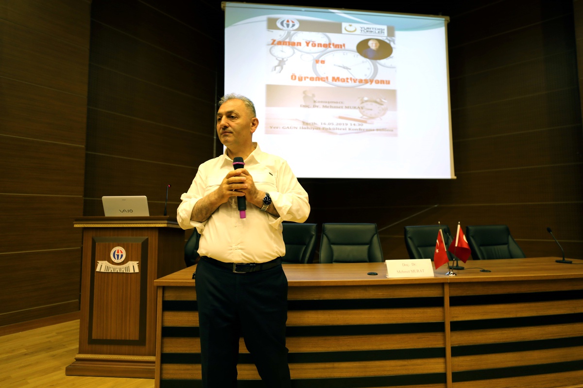 GAÜN\'de Zaman Yönetimi Ve Motivasyon Konferansı