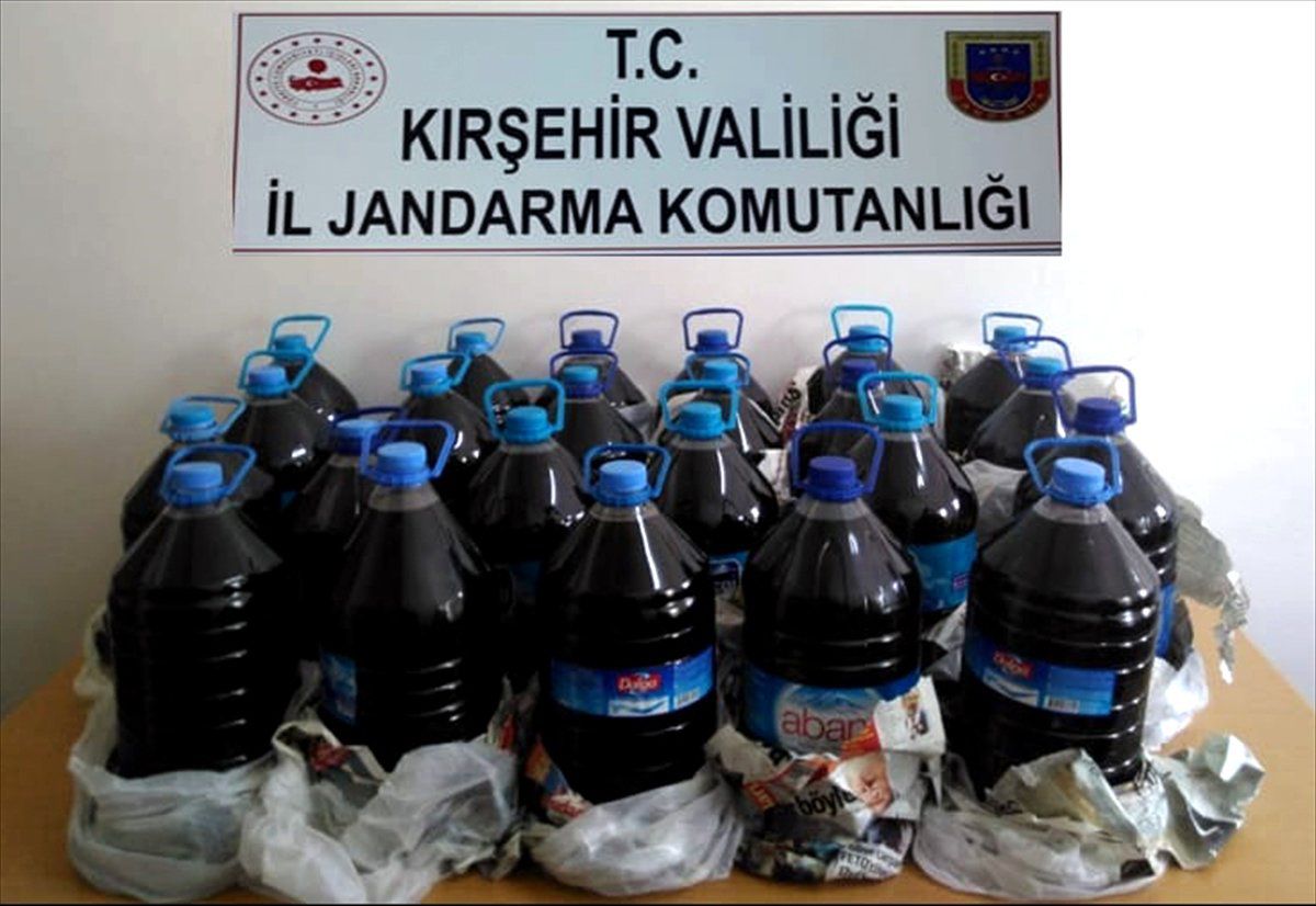 Kırşehir\'de Kaçak İçki Operasyonu