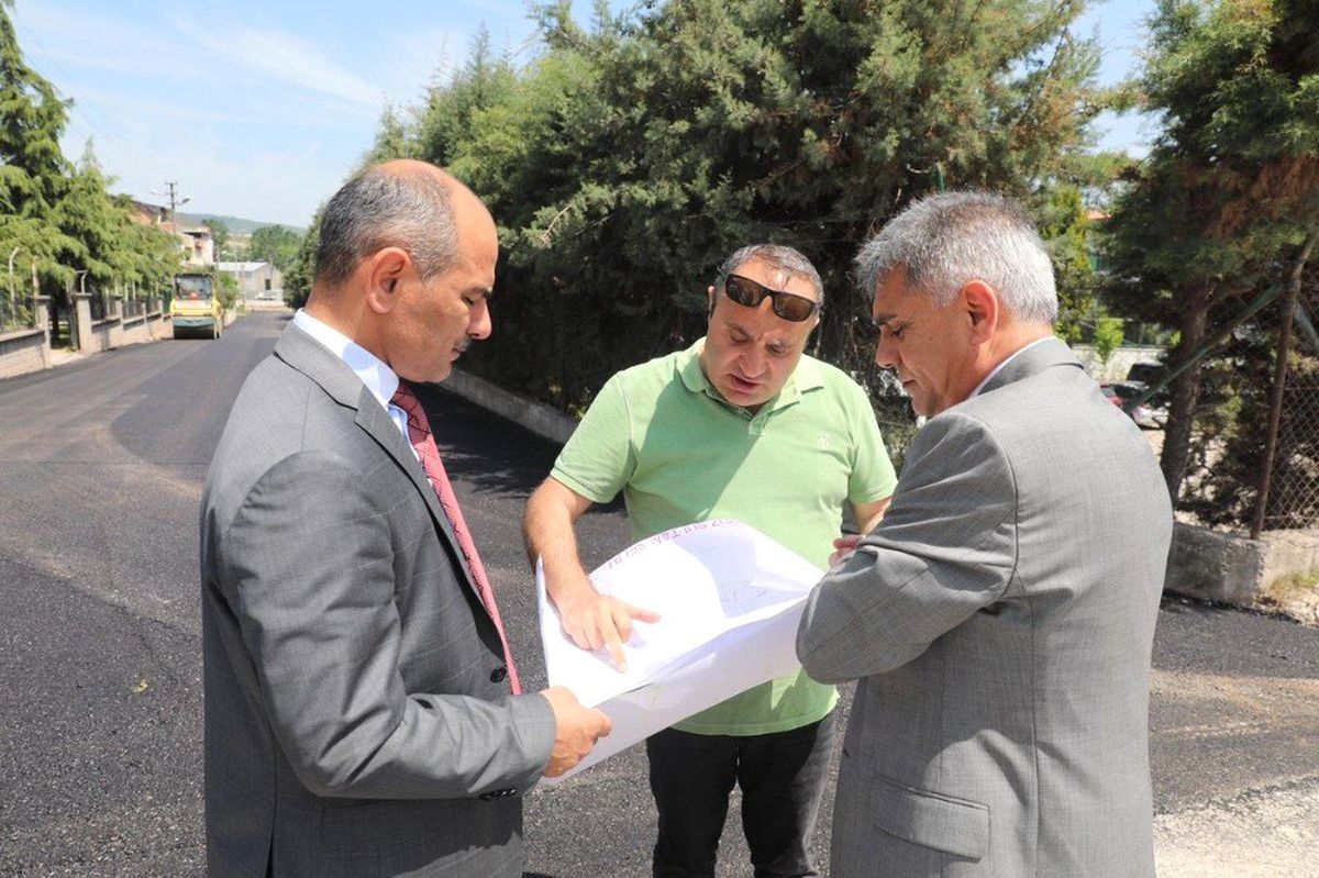 Körfez\'de 6 Sokağa 6 Bin Ton Asfalt