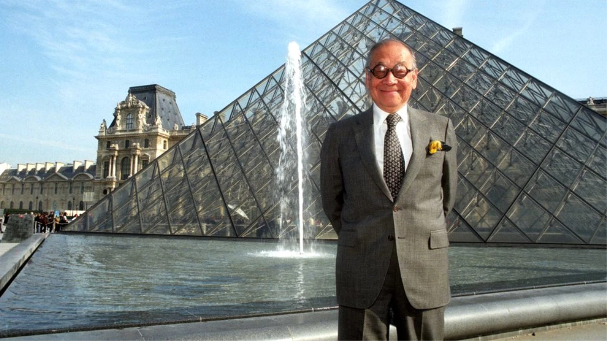 Louvre Müzesi\'ndeki Piramitin Çinli Mimarı Pei 102 Yaşında Öldü