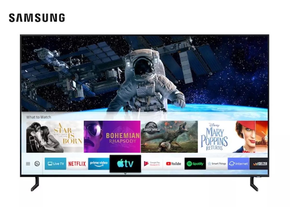 Samsung, Apple Tv Uygulaması ve Airplay 2 Desteğini Sundu