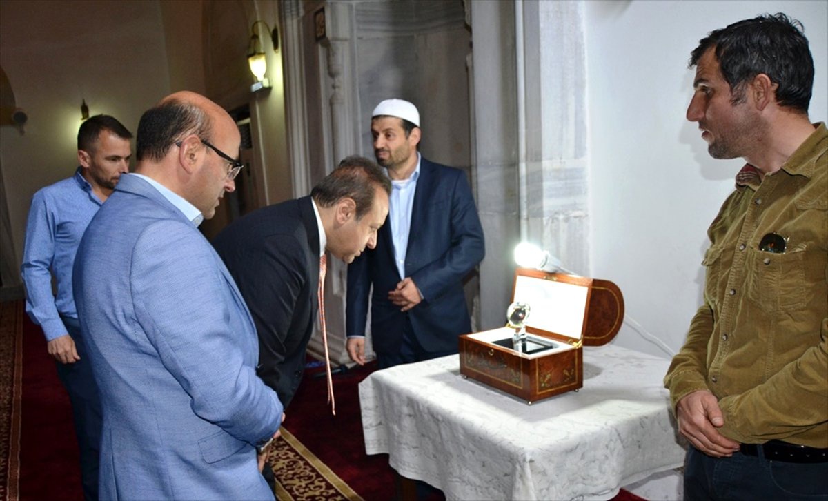 Tarihi Camide Sakal-ı Şerif Ziyareti
