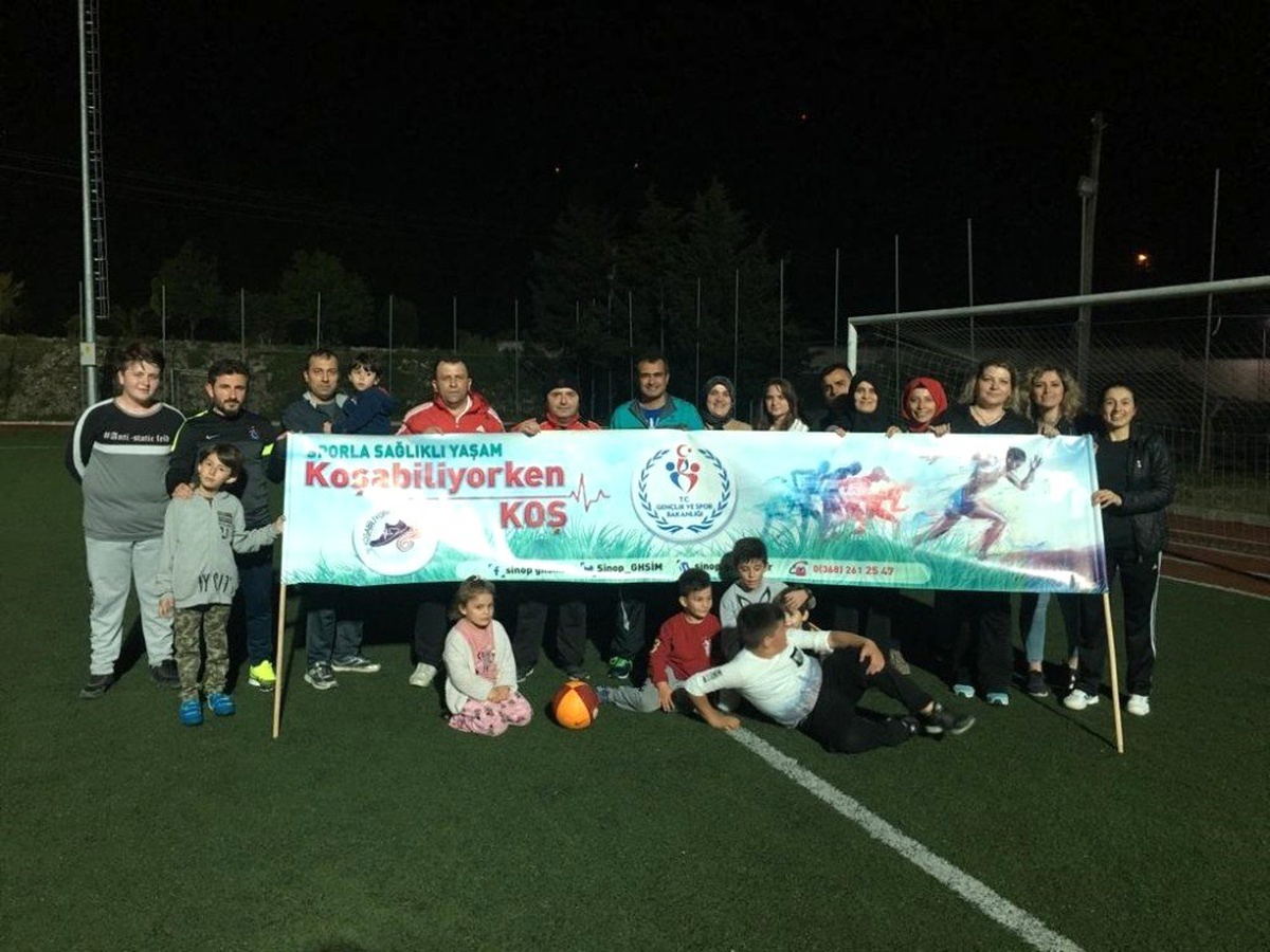 Türkeli\'de "Koşabiliyorken Koş" Etkinliği