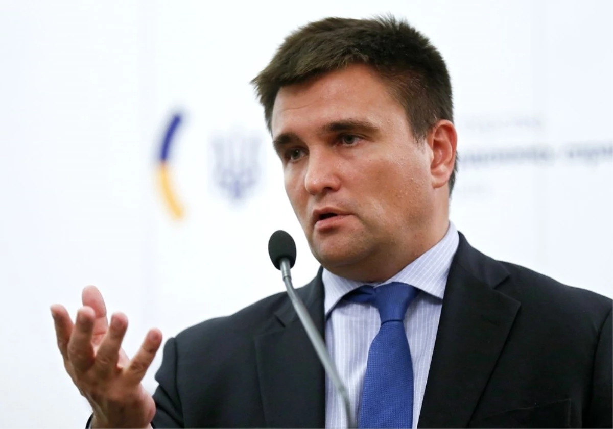 Ukrayna Dışişleri Bakanı Klimkin İstifa Etti