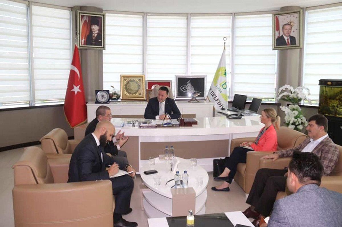 ABD Adana Konsolosluğundan Başkan Beyoğlu\'na Ziyaret
