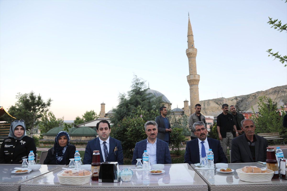 Darende\'de Şehit Yakınları ve Gaziler İftarda Buluştu