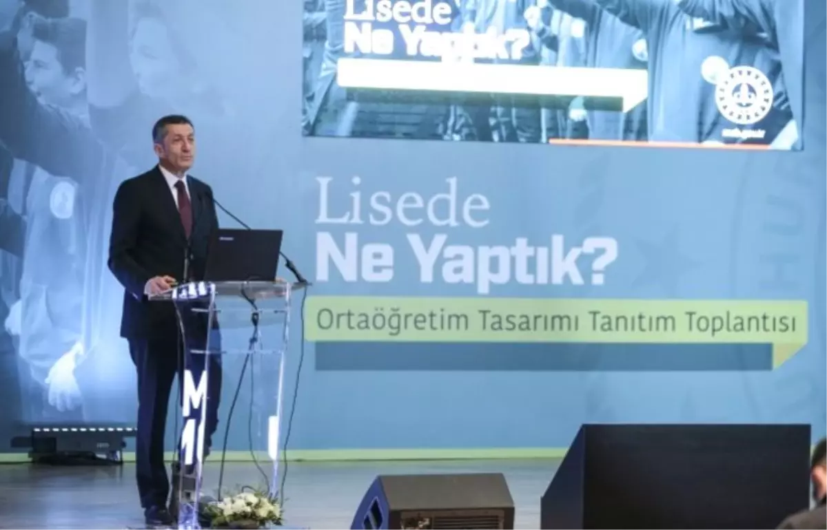 Lisede yeni tasarım