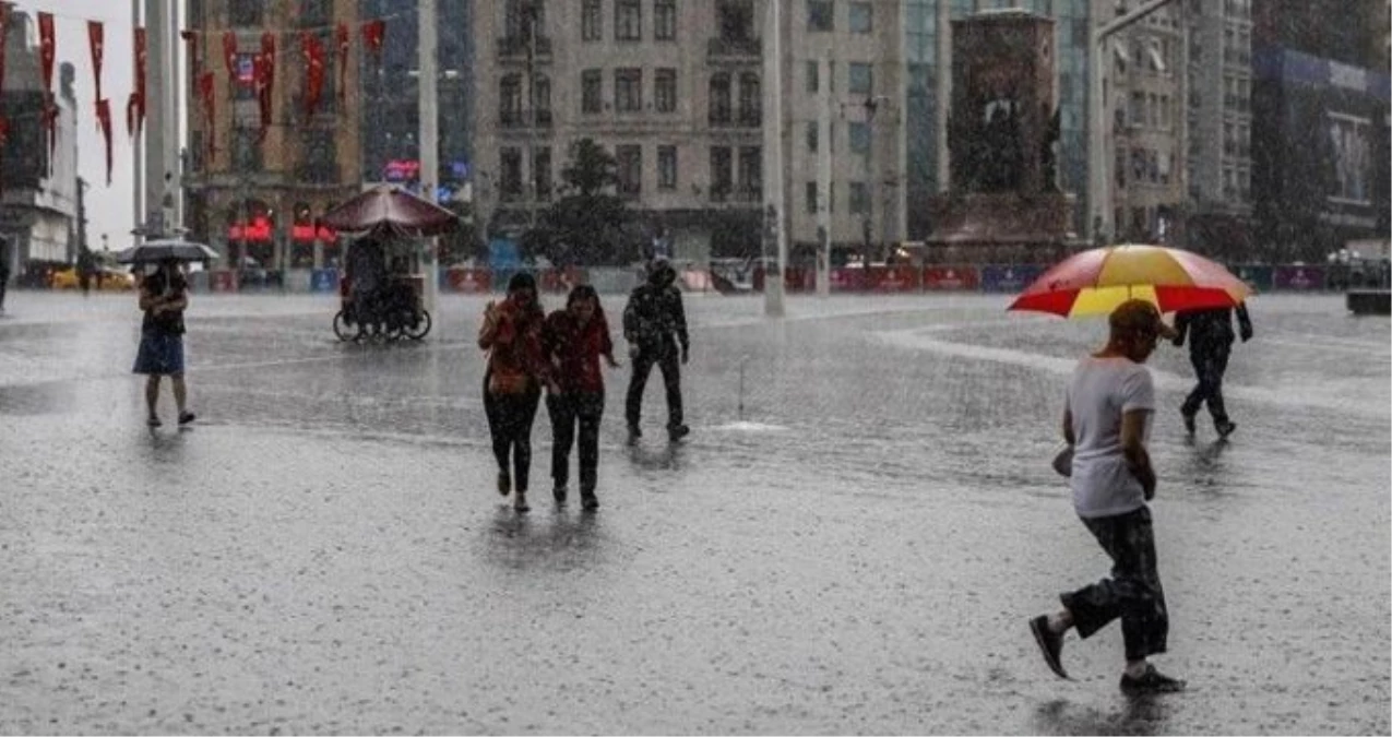 Meteoroloji Vatandaşları Uyardı! Marmara\'da Aralıklı Sağanak Bekleniyor