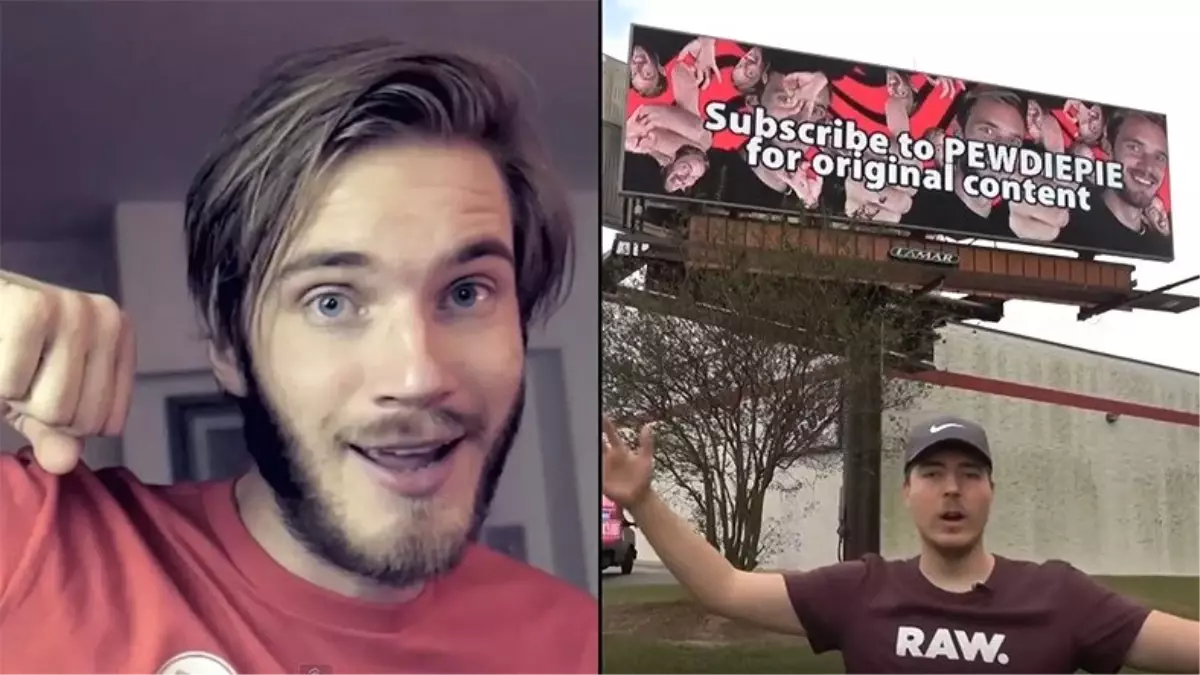 Mrbeast, Pewdiepie İçin Youtube Rekorundan Vazgeçti