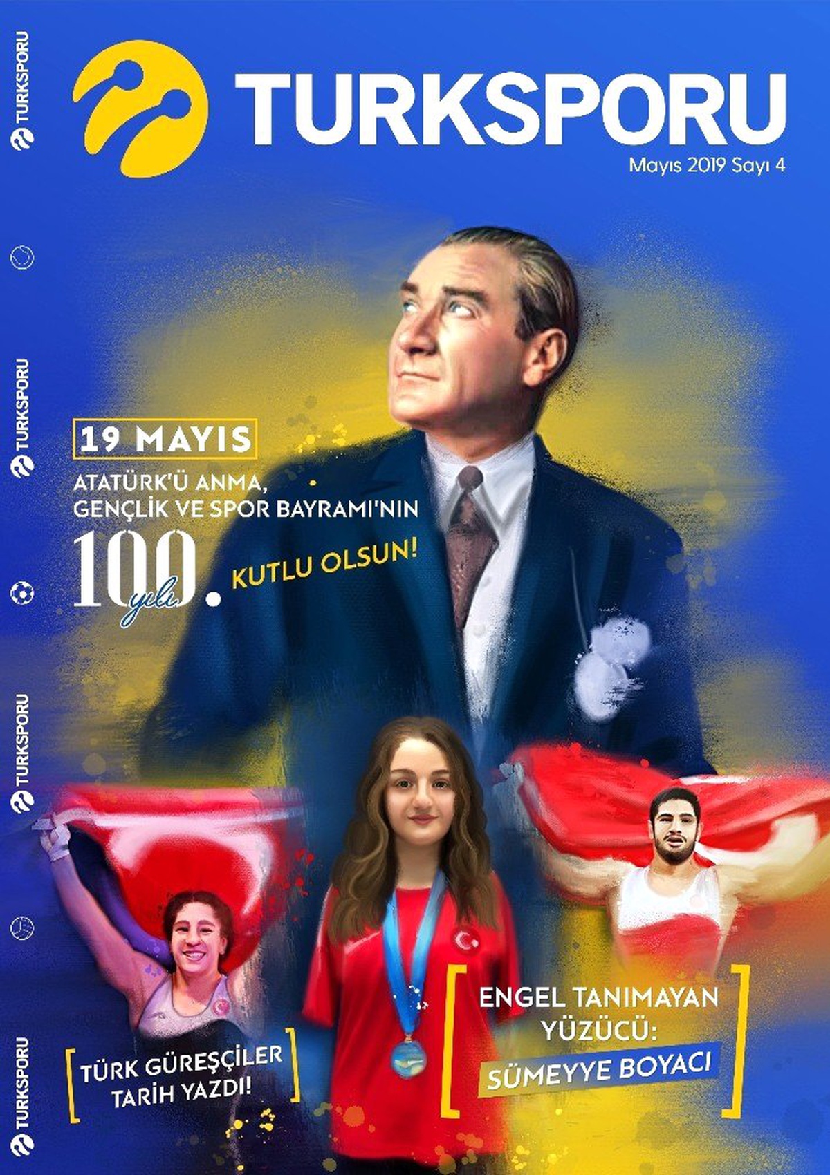 Turksporu Dergisi\'nden 19 Mayıs Atatürk\'ü Anma, Gençlik ve Spor Bayramı Özel Sayı